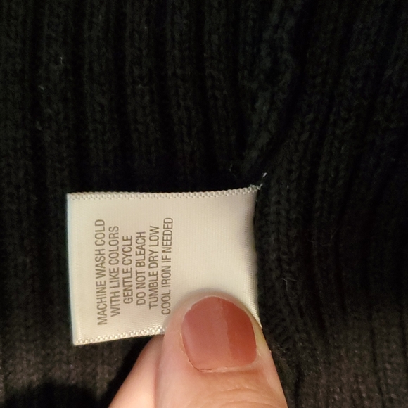 Dressbarn Mock Neck Zipper Cardigan- 2x - Picture 9 of 10